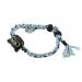 Oralgo's colorful woven bracelet stackable cat shape pendant hand chain Halloween-armorer jewelry trendy accessory for couples 1 piece