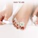Frcolor Daisy Silicone Toe Separators - 8pcs White Gel Foot Toe Spacers - Buy Online on GoSupps.com