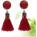 Yardenfun Earring Studs for Women Fringe Earrings for Women Dangle Earrings Pendant Personality Miss Jewelry - Buy Online on GoSupps.com