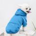 Waterproof Winter Dog Coat - Warm Jacket & Hoodie for Small Dogs | 1024thdebkc-blue XS - Buy Online on GoSupps.com