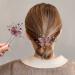 Derbway 3D Butterfly Hairpin - Vintage U-Shaped Bridal Hair Stick for Weddings & Proms - Buy Online on GoSupps.com