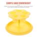 Premium Makeup Brush Cleaning Bowl Set - Ultimate Brush Cleaner & Scrubber Kit Yellow | International Shipping Available - Buy Online on GoSupps.com