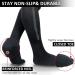 Ailaka 15-20 mmHg Zipper Compression Socks for Women Men 4X-Large - Black | Closed Toe Support | Graduated Medical Varicose Veins Hosiery for Athletics, Running, Flight Travel, Support, Edema, Pregnancy | 1 Pair - Buy Online on GoSupps.com