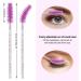 XPP Disposable Eyelash Brushes 100PCS - Crystal Purple Mascara Wands and Brow Spoolie for Makeup - Cosmetic Tools - Buy Online on GoSupps.com