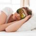 Soccer Print Sleep Eye Mask Soft Eye Mask Soft Eye Cover Eyeshade for Sleeping Travel Nap Women Men