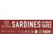 Sea Castle Sardines in Tomato Sauce 125g (Case of 12) | Rich in Omega 3 Easy Open BPA Free Tin Kosher - Buy Online on GoSupps.com