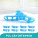 Toe Spacers & Separators - 8-Pack Bunion Corrector for Ideal Toe Alignment | Gel Toe Separators for Men & Women | Perfect Gift (Blue) - Sizes L: Women s 11+ Men s 10+  - Buy Online on GoSupps.com