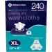 Disposable Moist Wipes - 240 Pack - Adult Washcloth 12x8 - Buy Online on GoSupps.com
