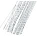 DECORA 20 Gauge White Floral Stem Wire 16 inch - 50 Pack - Buy Online on GoSupps.com