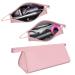 Travel Case for Dyson Airwrap Styler/Shark Flexstyle Portable Carrying Case for Dyson Supersonic Hair Dryer Waterproof Anti-scratch Dustproof Shockproof Protection Organizer Travel Storage Bag(Pink)