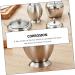 Zerodeko 1pc Stainless Steel Seasoning Jar Stainless Steel Container Household Seasoning Canister Pepper Shakers Glass Container Grass Key Covers Jar Storage Condiment Storage Box - Buy Online on GoSupps.com