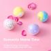 Y-KINZ Bath Bombs Gift Set 6 Pieces Foam Bath Bombs Vegetarian Bath Bombs Rich in Essential Oils Moisturizes Dry Skin Gifts for Women Mom Girlfriend - Buy Online on GoSupps.com