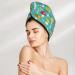 Super Absorbent Microfiber Hair Towel for Women | Quick Dry Coral Velvet Wrap for Long Curly & Thick Hair - Buy Online on GoSupps.com