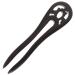 Lurrose Natural Ebony Hair Stick Wooden Hair Fork U-shaped Hair Chopsticks Retro Hairpin Hair Clip(Random Color)