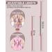 Retractable Posture Corrector for Women and Men - Pink Yoga Sticks Stretching Tool for Humpback Correction - Buy Online on GoSupps.com