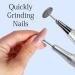 Professional Sanding Disc Nail Drill Bits Diamond Carbide Polishers for Manicure & Pedicure | Home Salon & DIY Callus Removal - Buy Online on GoSupps.com