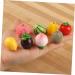 VICASKY 6pcs phone case ornaments Charm charm decorative fruit model miniature DIY accessories window fake fruit decorations DIY resin crafts decor artificial fruit decor crafts - Buy Online on GoSupps.com