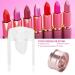 Acouto 12.1MM DIY Lipstick Silicone Kit - Homemade Balm Tool & Empty Lipstick Tube Accessories - Buy Online on GoSupps.com