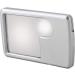 Plauauyt Silver Tone Shell LED Illuminated Magnifying Glass Pocket Magnifier 3X 6X - Buy Online on GoSupps.com
