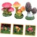 Toddmomy Mushroom Decor 6pcs Simulated Mushroom Flower Pots Plant Mushroom Statue Decor Mushroom Figure Mini Crafts - Buy Online on GoSupps.com