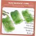 Shop TOVINANNA 12STK Meridian Massage Comb & Gua Sha - Multi-Color Body & Hair Styling Tools Scalp Massager Facial Massage Tools - Buy Online on GoSupps.com