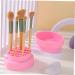 Silicone Makeup Brush Scrubber Bowl & Drying Rack | Ultimate Brush Cleaning Tool | Efficient Storage for Makeup Brushes - Buy Online on GoSupps.com