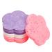 Shurzzesj Face Scrubber Pads - Gentle Cleansing Sponges for Girls | Makeup Removal Pads Flower-Shaped Facial Scrubber Sponges for Daily Life Dating