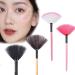 Fashion Highlighter Face Powder Foundation Shadow Powder Blush makeup brush Fan Shape Makeup Brush large base blusher(4) - Buy Online on GoSupps.com