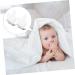 ORFOFE Anti-Eating Gloves Baby Mitts - Stop Thumb Sucking Kit | Nylon Orthotics Thumb Protector for Babies | White 13x7.5cm - Buy Online on GoSupps.com