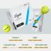 Legato Golf Balls LTX 3085 | Break 90 with Maximized Distance | 3 Piece Urethane Cover | 85 Compression | Yellow Dozen - Buy Online on GoSupps.com