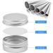 Aluminum Tins - Sopito 24 Pack 15ml Empty Round Tins for Lip Balm Cosmetics Mini Candles & Crafts - Buy Online on GoSupps.com