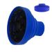 Ysvnlmjy Blow Dryer Vent Hood | Foldable Silicone Blow Dryer Attachment Heat Resistant | Soft Blow Dryer Accessory Multifunctional Hair Styling Supplies for Girls blue