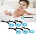 10PCS Soft Silicone Baby Chew Sensory Necklace - Dark Blue Teething Pendant for Kids - Buy Online on GoSupps.com