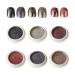 Nail Chrome Powder Set chrome pour ongles - 6 couleurs paillettes pigment pigment pour les paillettes | Nail Pigment Powder Shimmer pour petite amie femme amie s ur fille 04 D