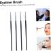 Baluue 4pcs Fine Eyeliner Brush Make up for Face Eyebrow Liner Brush Eye Tool Brush Black Fiber - Buy Online on GoSupps.com