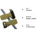 Premium Weight Lifting Wrist Hooks Straps | Maximum Grip Support for Deadlifts, Pull Ups & Shrugs | 1 Pair, Green - Buy Online on GoSupps.com