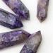 Buy JUKUCKV 70mm-80mm Natural Charoite Point Crystal Wand - Healing Purple Tower for Spiritual Support | International Shipping Available - Buy Online on GoSupps.com