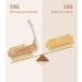 Larbois 2Pack Wooden Nail Brushes for Cleaning Fingernails - Beechwood Nail Scrub Brush with Hanging Rope - Natural - Buy Online on GoSupps.com