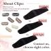 Easyouth Jet Black Clip in Hair Extensions 16 Inch 120g 7Pcs Double Weft Human Hair - Natural Soft & Real Clip ins #1 - Buy Online on GoSupps.com