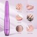 All's Electric Nail Cutter - 20 000 RPM Professional Nail Drill for Gel Nails | Portable Manicure & Pedicure Kit with Grinding Tapes & Brush - Purple Violet - Buy Online on GoSupps.com