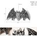 BERYUAN halloween black Bat Hair Clips Gothic Black Bat Rhinestone Hairpins Vampire Decor Bun Hair Clip balck rhinestone Vintage Halloween headband for teen girls - Buy Online on GoSupps.com