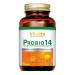 Probio 14 bacterial strains etc. Lacto Bifido Pediococcus I Daily 212 mg of active bacteria & 200 mg FOS I 60 capsules vegetarian I intestinal health vitality nutritionals by vitaminexpress