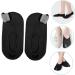 FOMIYES Men's Invisible Boat Socks Separator with Hallux Valgus Protector - Black, 1 Pair - Buy Online on GoSupps.com