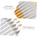 FOMIYES 10pcs Pencil Sharpener Eyebrow Pencil Eyebrow Liner Pencil Strokes Pencils Eyebrow Powder Cosmetic - Buy Online on GoSupps.com