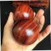 Beavorty 4-Piece Mahogany Massage Ball Set - Acupuncture Finger & Plantar Fasciitis Relief | Handmade in China - Buy Online on GoSupps.com