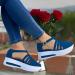 GETBEE Platform Wedge Sandals: Women's Casual Summer Ankle Buckle Shoes - Buy Online on GoSupps.com