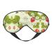Lovely Strawberry Print Unisex Sleep Mask Double-Sided Eye Mask Ideal for Sound Sleep and Skin Care
