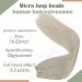 Buy Laavoo Micro Bead Extensions | Real Hair Blond 40cm EZ Weft | Smooth 12 In | International Shipping - Buy Online on GoSupps.com