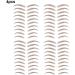 CUDDIKAJI Easy To Apply Eyebrows Professional Accessories Authentic Makeup Products Tint For Eyebrows Waterproof And Long Lasting Brown-09 4pcs - Buy Online on GoSupps.com