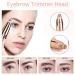 Precision Electric Eyebrow Trimmer for Women | Painless Portable Hair Removal for Eyebrows Lips & Nose - Buy Online on GoSupps.com